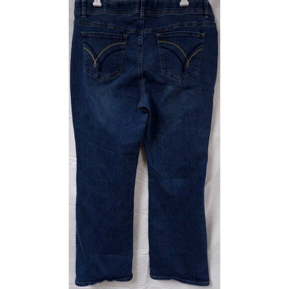 Lincoln Outfitters Women's 16 Comfort Flex Wide Leg Boot Denim Jean 36x32 - Picture 4 of 8